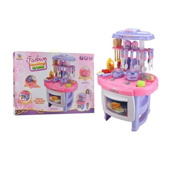 Cocina grande con luz y sonido