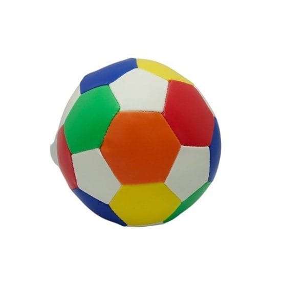Pelota cuerina pentagonos en red