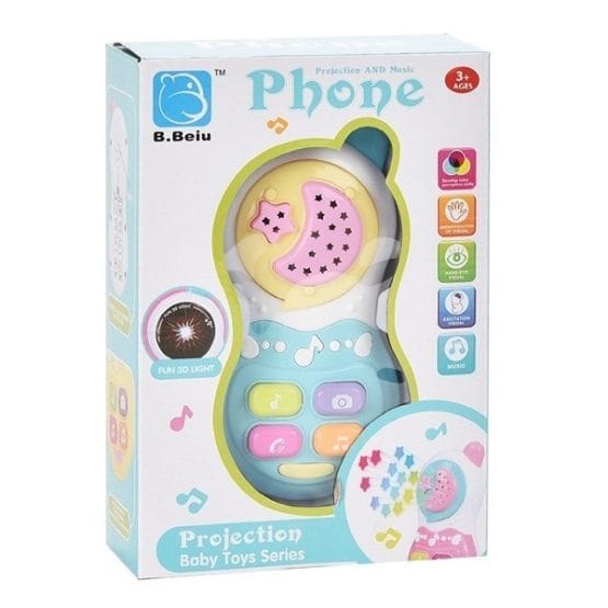 Didáctico celular con luz y sonido