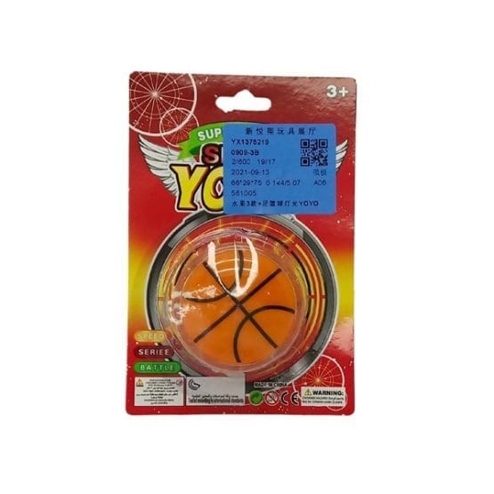 Yoyo con luz en blister