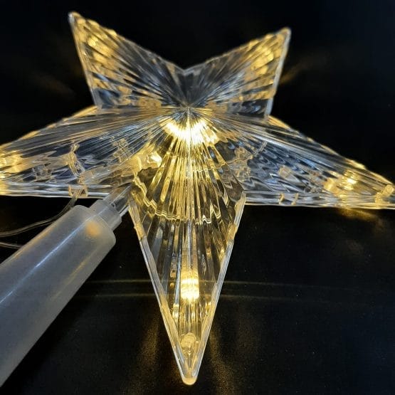 Puntero de árbol estrella 4 luces