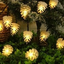 Luces led cálidas blancas 4 mts.