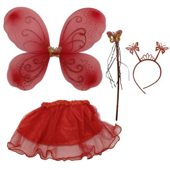 Set mariposa multicolor