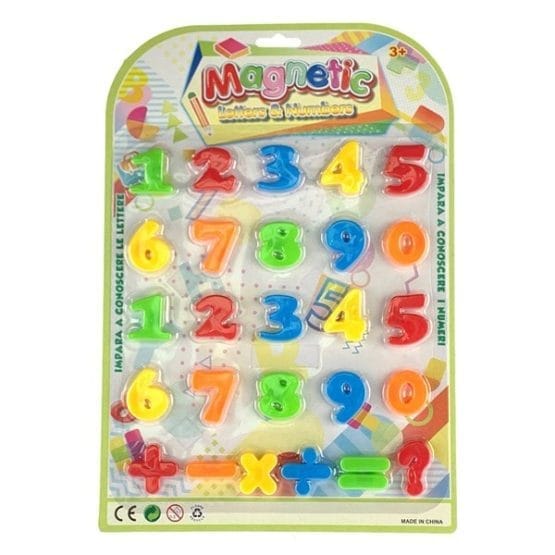 Números magnéticos 26 piezas