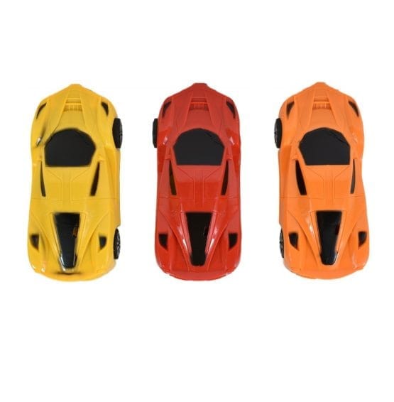 Auto deportivo friccion en bolsa