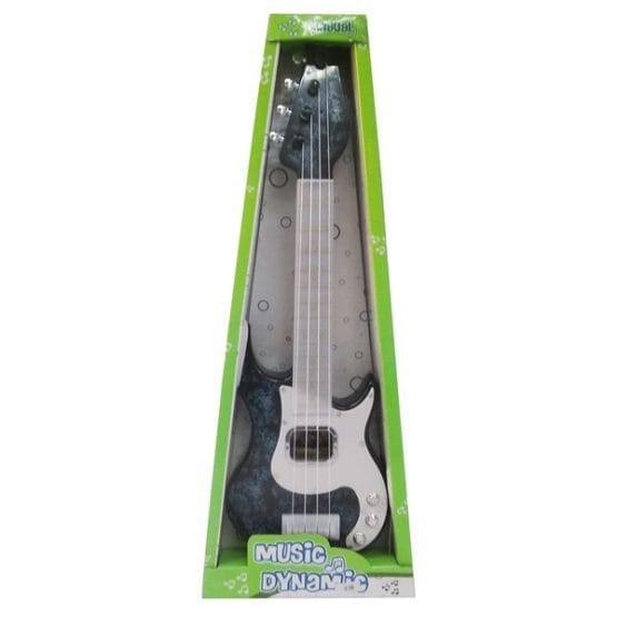 Guitarra rock de plastico en caja