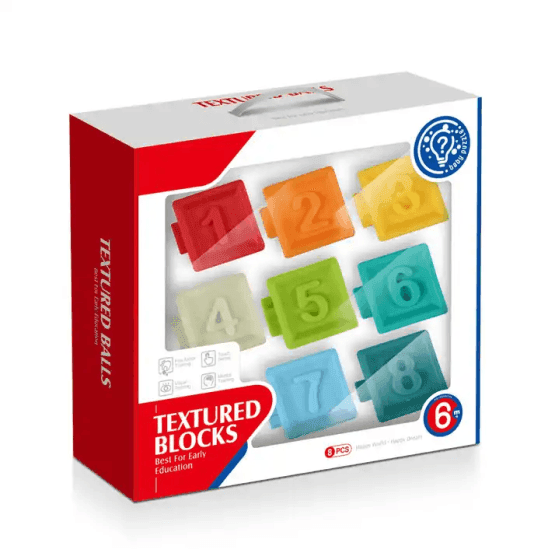 Bloques de goma 8 piezas