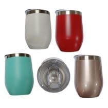 Mate de acero 320 ml. con tapa