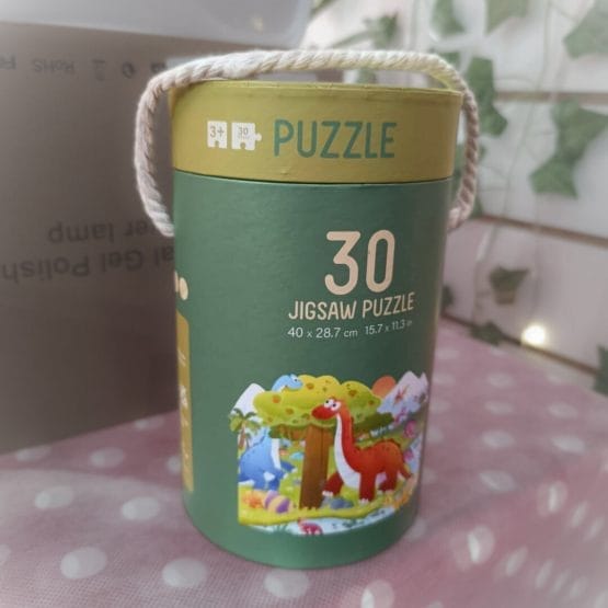 Puzzle en caja redondita