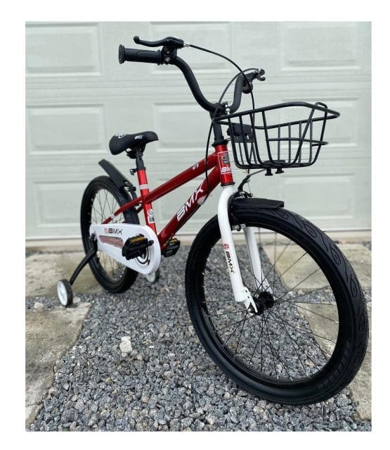 Bicicleta niño roja r20 bmx