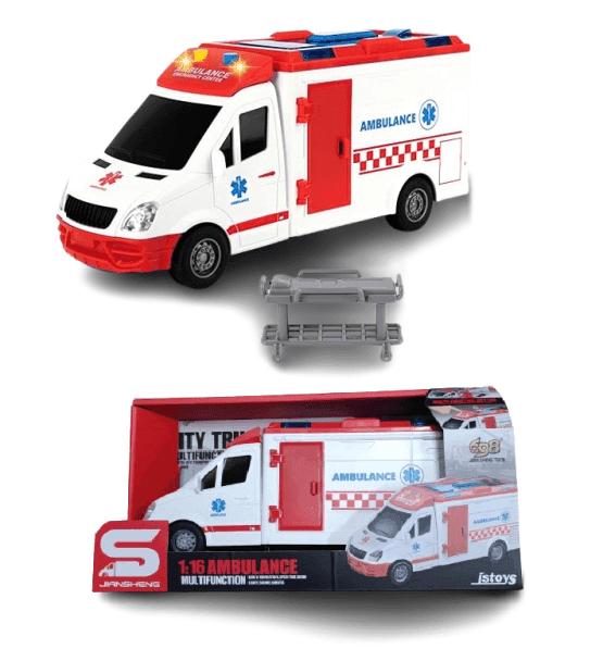 Ambulancia con sonido