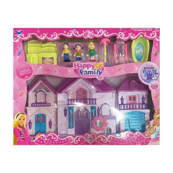 Casita con accesorios