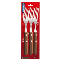 Tenedor de madera x3