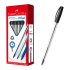 Boligrafo faber trilux negro