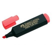 Resaltador fluor faber rosado