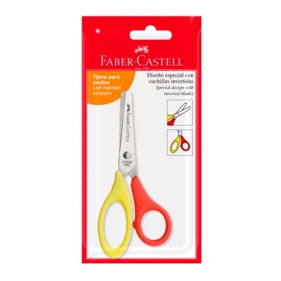 Tijera faber para zurdo