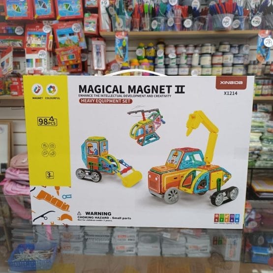 Juego magnetico 98 piezas