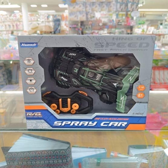 Auto c/ remoto con luz y humo