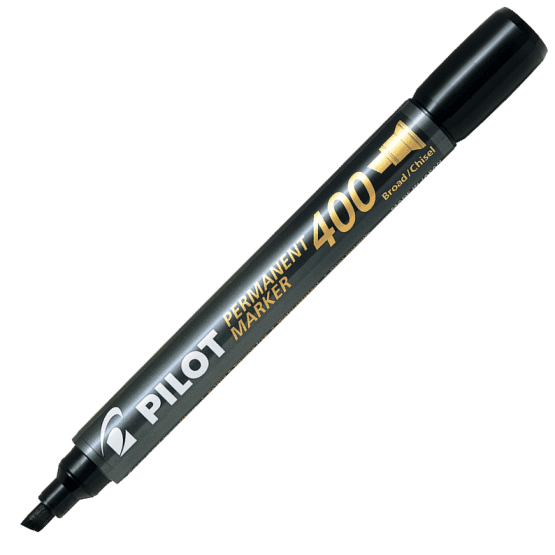 Marcador pilot permanente 400 negro