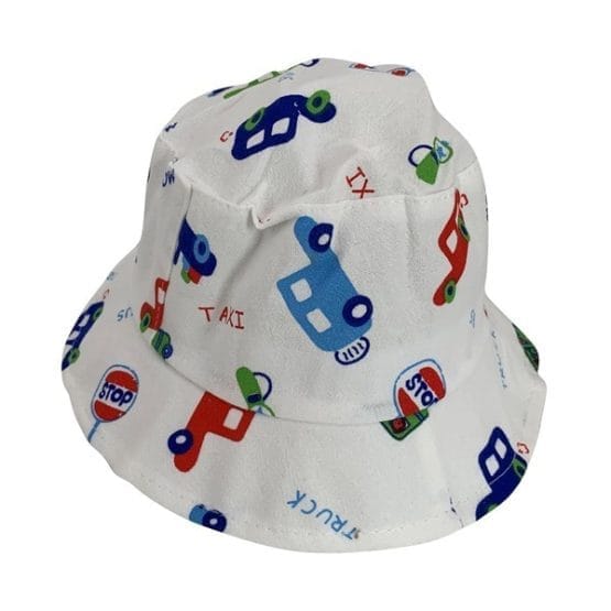 Gorro infantil c/diseño autitos