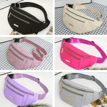 Riñonera doble cierre varios colores