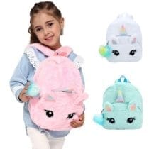 Mochila unicornio peluche