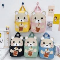 Mochila diseño osito c/orejitas