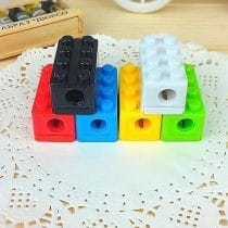 Sacapunta de plástico (ladrillo)