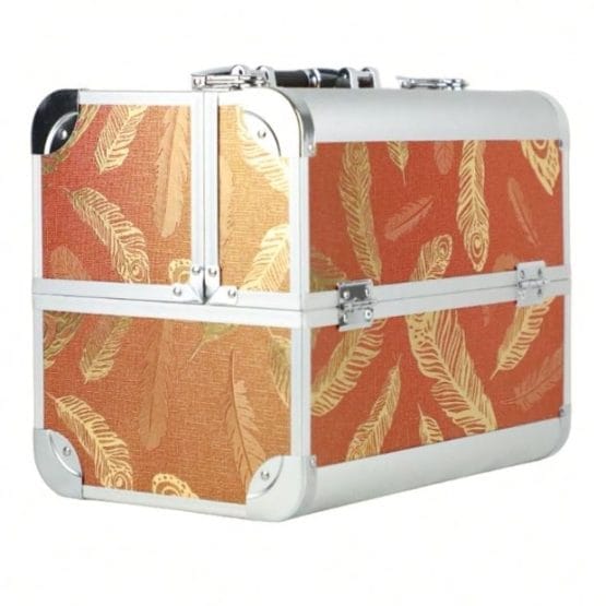 Caja de maquillaje 31.8*21*25.5 cm.