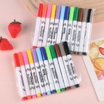 Marcadores flotantes en agua x12