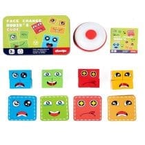 Juego de las caras timbre puzzle