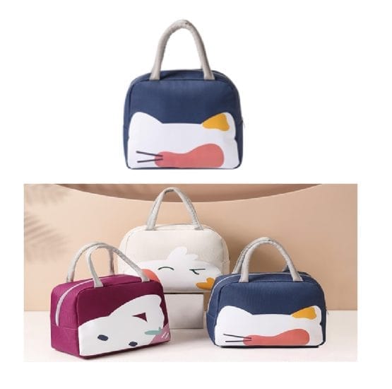 Lunchera diseño gatitos