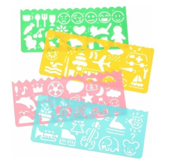 Reglas x4 con diseños