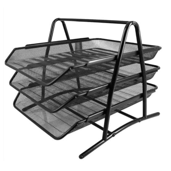 Organizador 3 bandejas para escritorio
