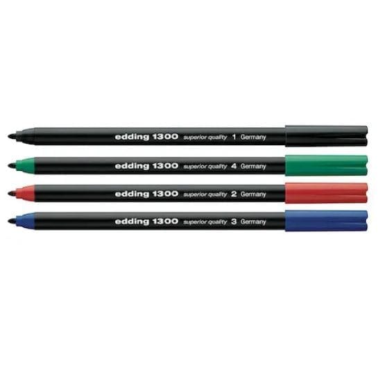 Marcador edding 1300 negro