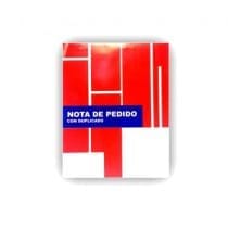 Nota de pedido duplicada