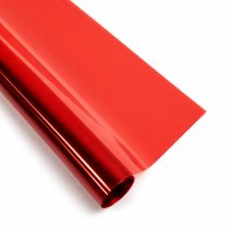Papel celofán rojo