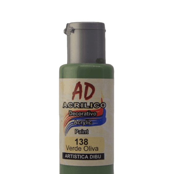 Acrilico ad verde oliva 138