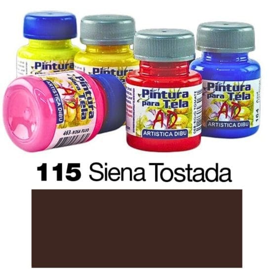 Pintura tela ad siena tostada 115