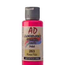 Acrilico ad rosa fluo 263