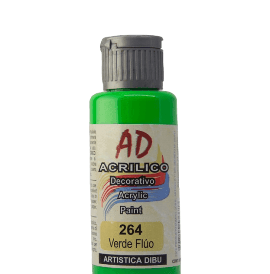 Acrilico ad verde fluo 264
