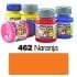 Pintura tela ad fluo naranja 462