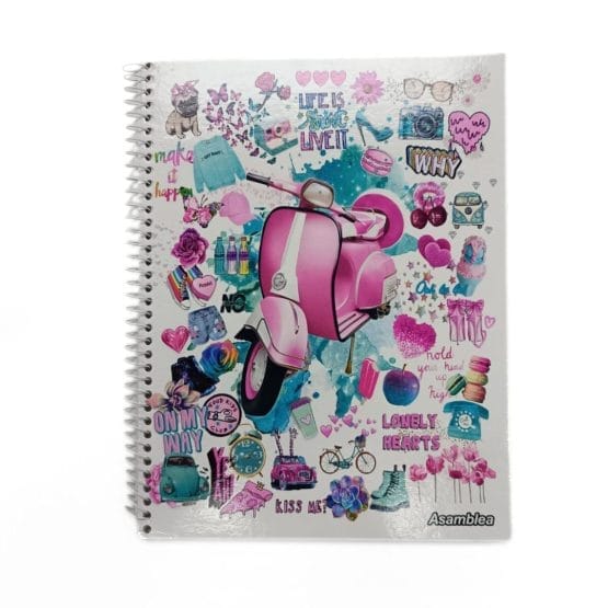 Cuadernola asamblea 96 hjs. tapa dura