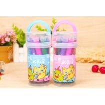 Marcadores x12 con sello en estuche