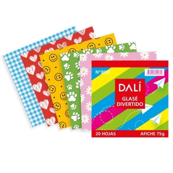 Papel glace divertido