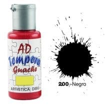 Tempera ad negro 50ml