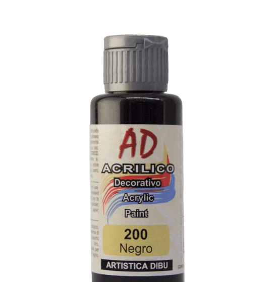 Acrilico ad negro 200