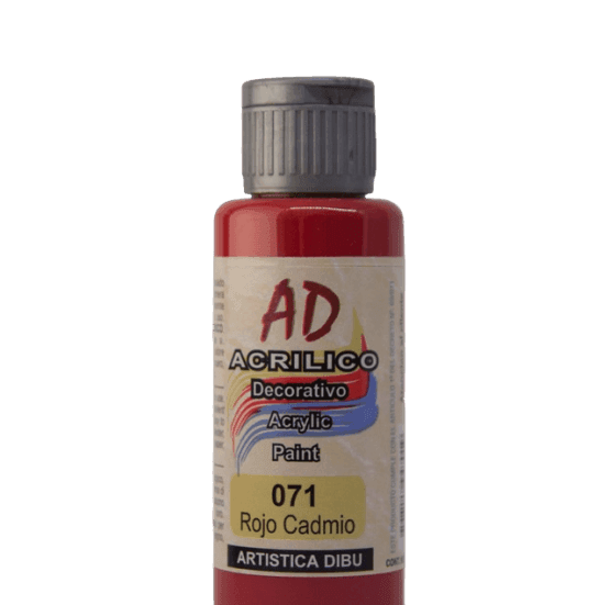 Acrilico ad rojo cadmio 071