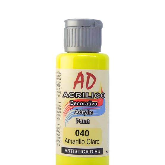 Acrilico ad amarillo claro 040