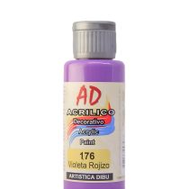 Acrilico ad violeta rojizo 176